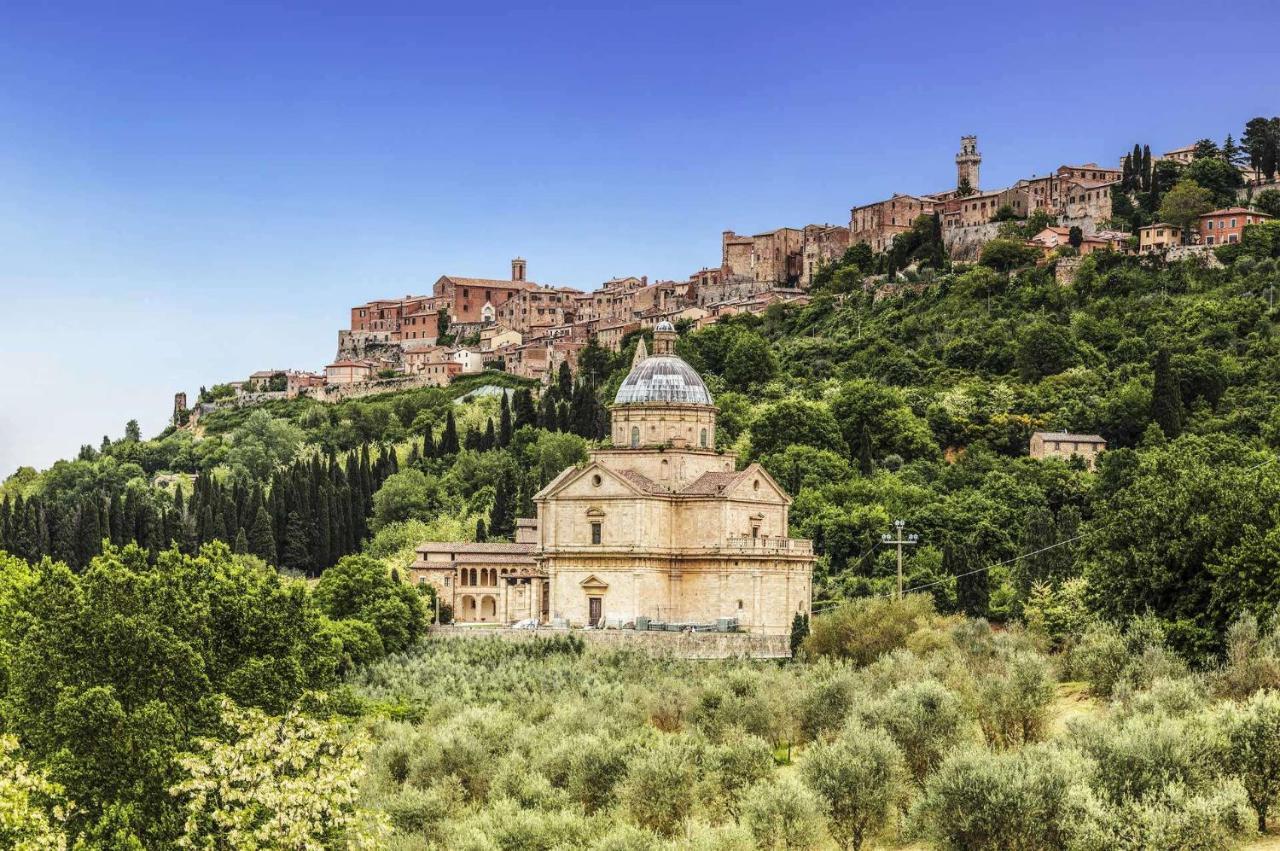 Il Loggione,Montepulciano Esperienza Toscana, 150 Mt Da Piazza Grande エクステリア 写真
